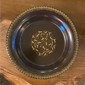 Vtg 70s Franciscan Ware Jamaica Brown Dinnerware Serving Bowl Earthenware